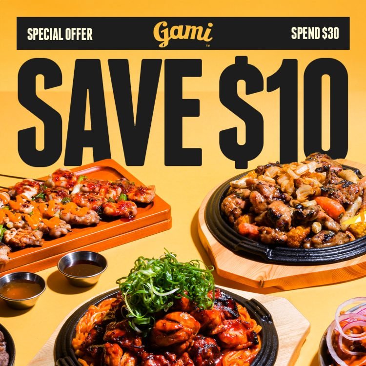 Gami Chicken Special Spend $30 save $10