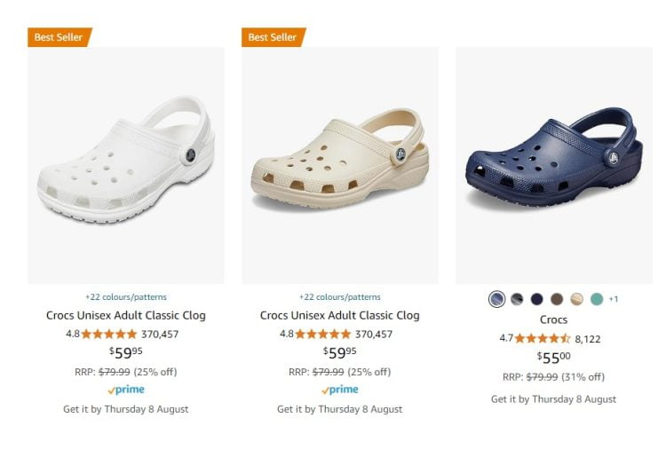 Crocs Classic Clogs on Sale
