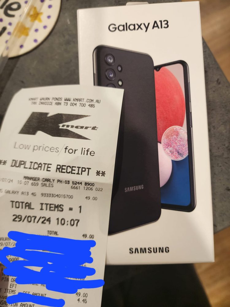 Kmart Samsung A13 special