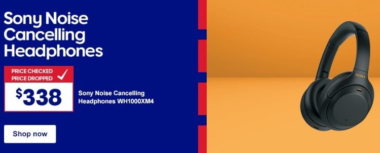 Officeworks: Sony WH1000XM4 $338