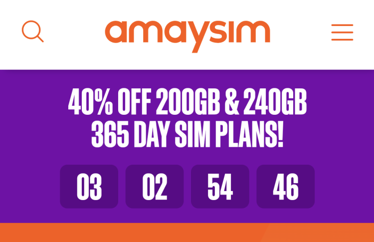 Amaysim Flash Sale