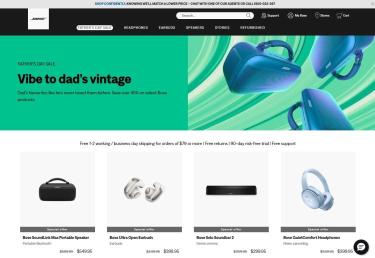 Bose discounts