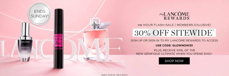 Lancome Flash Sale