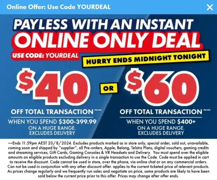 The Good Guys Flash Sale