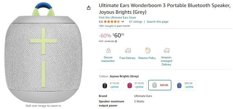 Ultimate Ears Wonderboom 3 discount