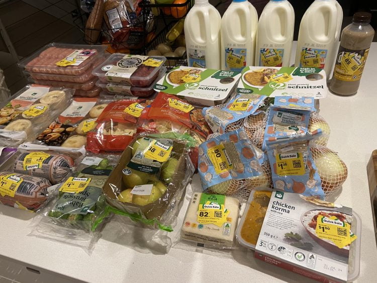 Woolworths markdowns