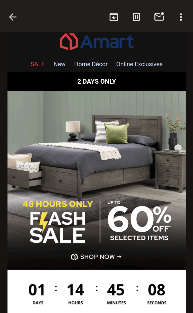 Amart Flash Sale