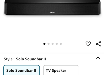 Bose Solo Soundbar Series 2