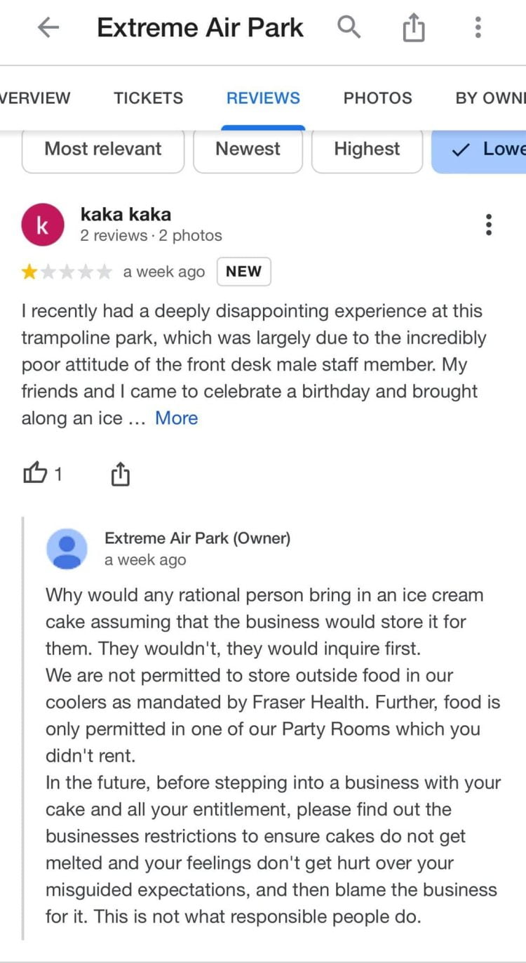 Trampoline Park Reviews