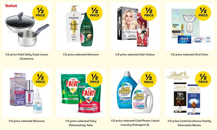 Big W: Half Price School Holiday deals