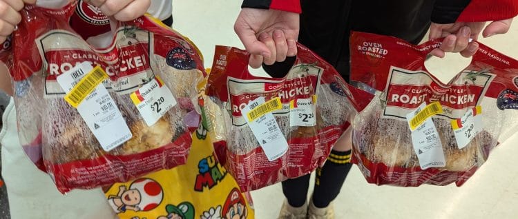 Coles: Roast Chickens for $2.20