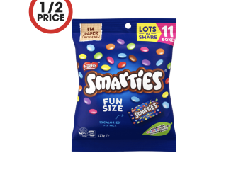 Coles: Smarties Fun Size Share Pack 11 pieces $3