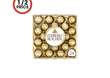 Coles: Ferrero Rocher Diamond Gift Box 24 Pieces $15