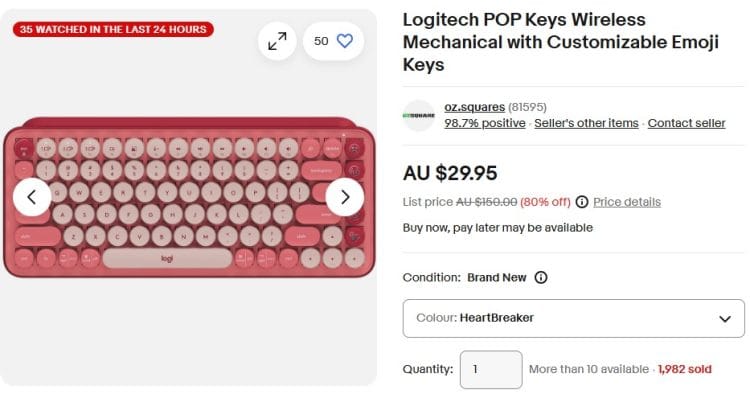 Logitech Pop Keyboard eBay