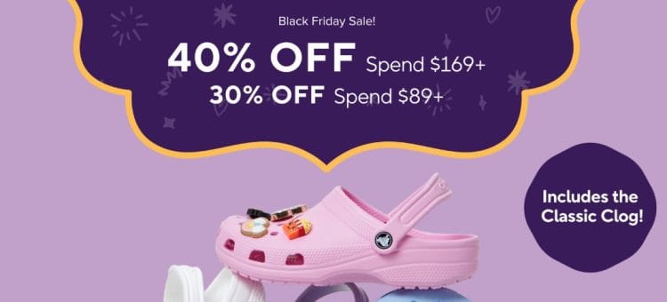 Crocs Black Friday Sale