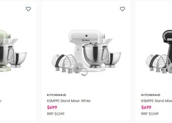 Peter’s of Kensington: KitchenAid KSM195 Stand Mixer $699
