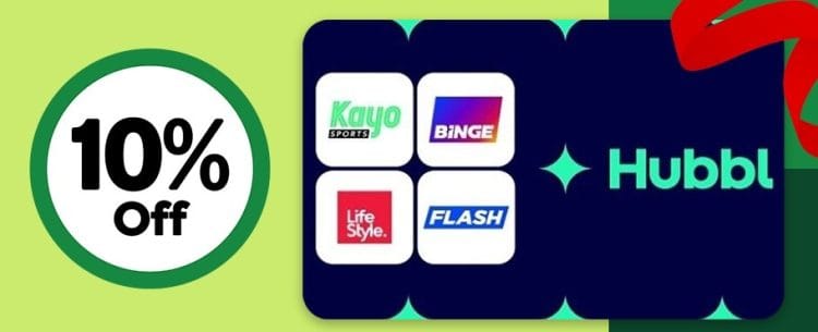 Woolworths: 10% discount on Hubbl Gift Cards