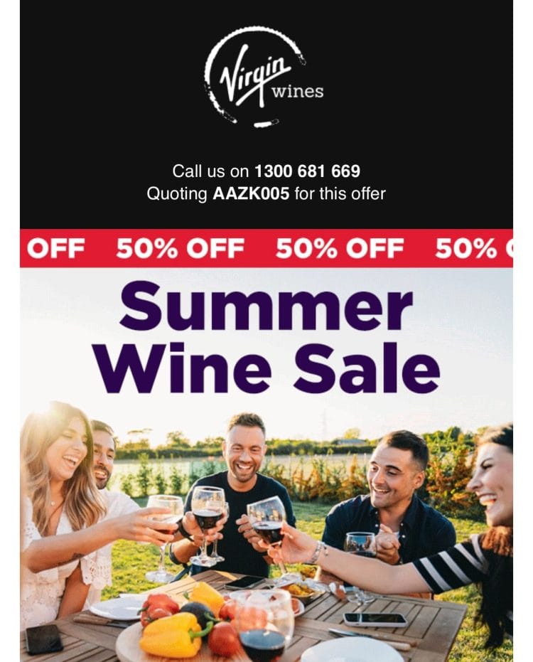 Virgin Wines Summer Sale