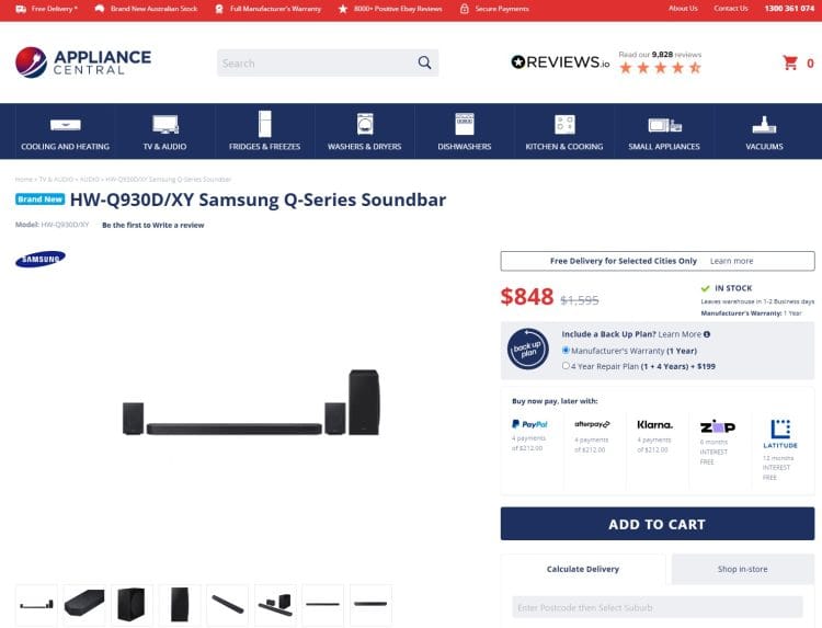 Samsung Q Series Soundbar Appliance Central