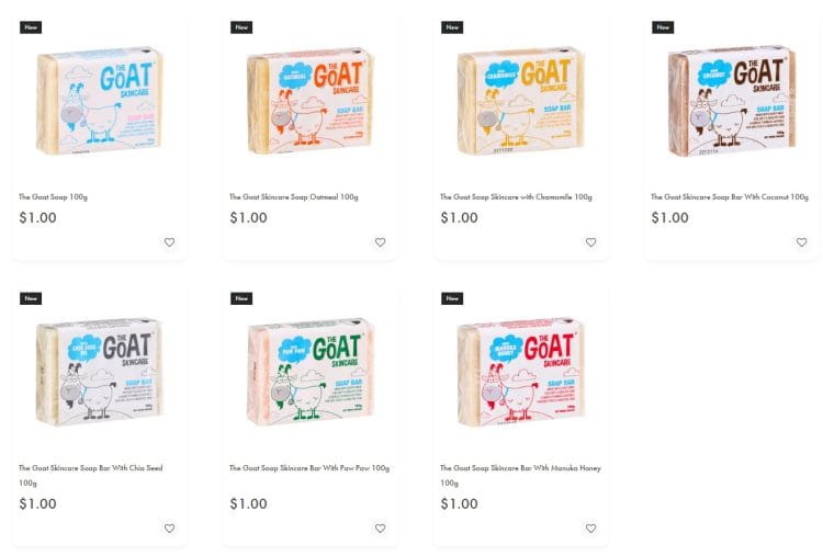 The Goats Soap on Special