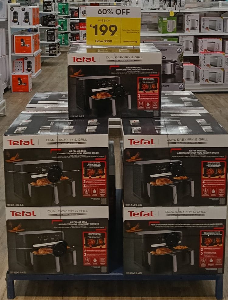 Big W: Tefal Dual Easy Fry & Grill XXL Air Fryer EY905N only $199
