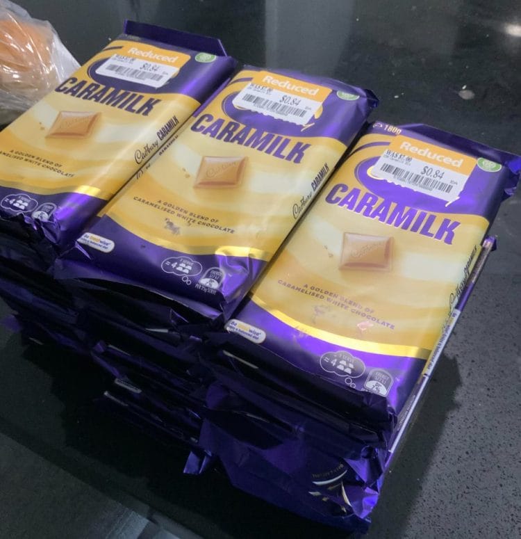 Big W (Maryborough): Cadbury Caramilk reduced to $0.84