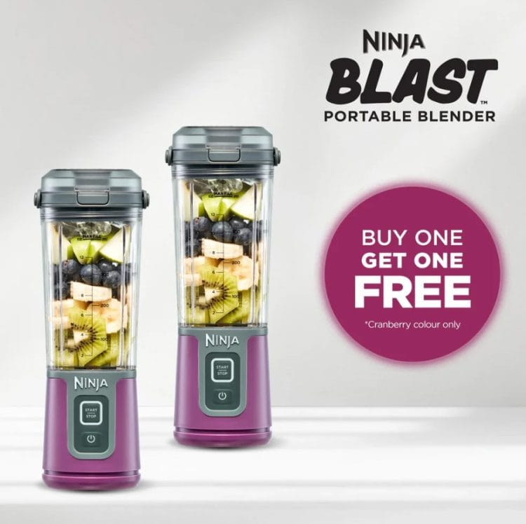 Ninja: Buy 1 Blast Get 1 Free – two for $49.99