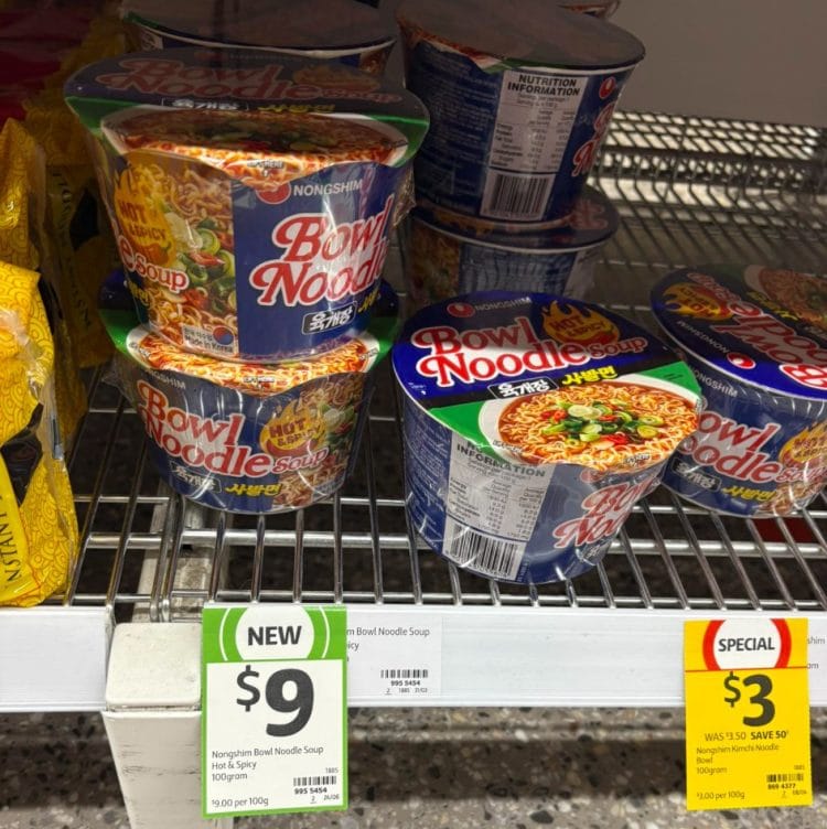 Anyone ever paid $9 for a bowl of Nongshim Instant Noodles?