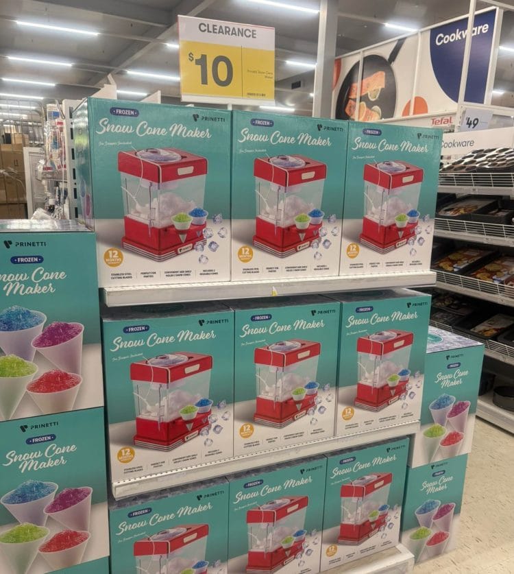 Big W (Karrinyup): Prinetti Snow Cone Maker, now $10