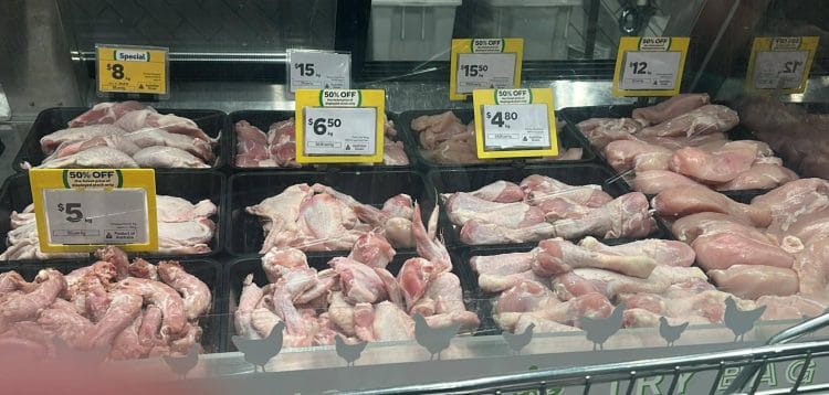 Woolworths (Springwood): 50% off chicken