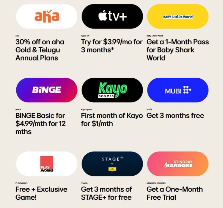 LG: Streaming Week – Special Offers