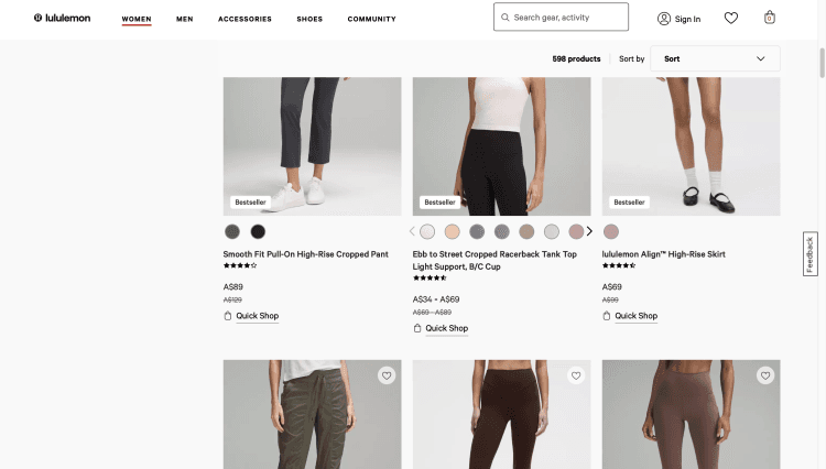 Lululemon: Mid Year Sale up to 50% off
