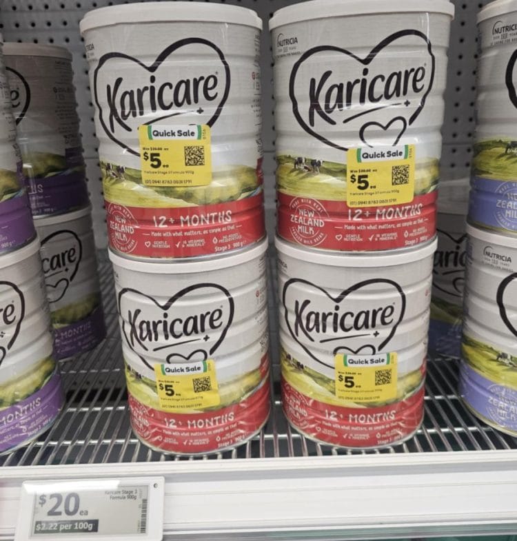 Woolworths (Toorak): Karicare 3 12+ Months for $5