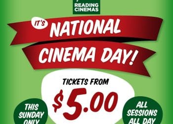 Reading Cinemas $5 5 September 2026