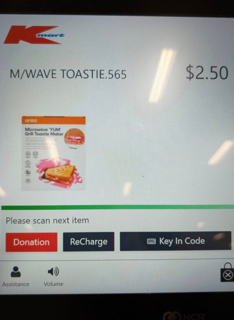 Kmart Grill Toastie Maker