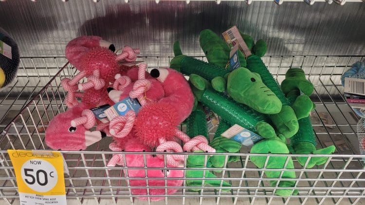 Kmart (Coomera): Spike Pet Toys $0.50