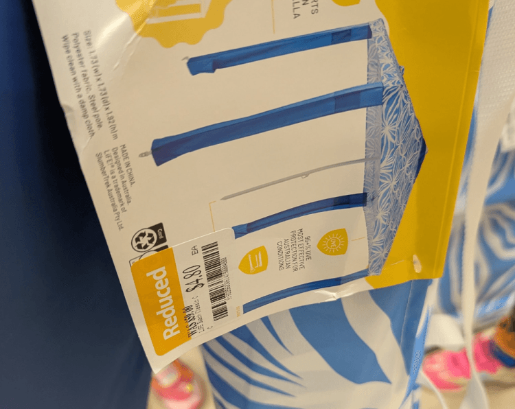 Big W (Miranda): Life Beach Classic Shelter $4.80
