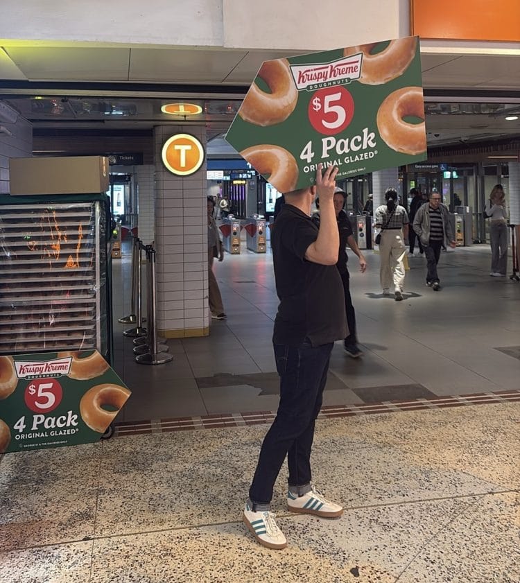 Krispy Kreme (The Galeries, Sydney) – 4-Pack Original Glazed for $5