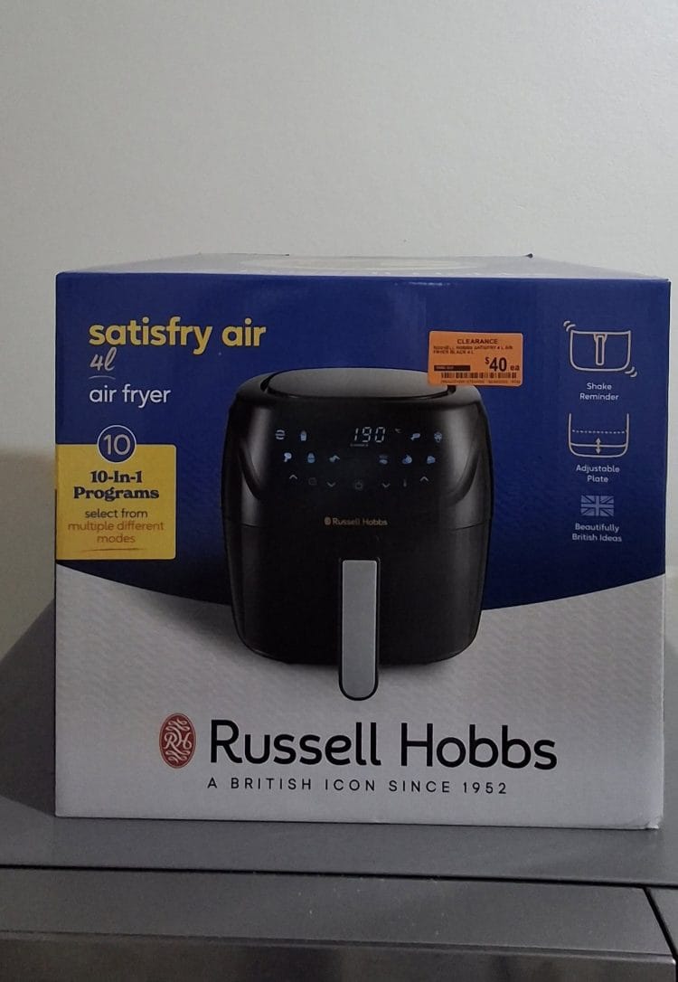 Spotlight (Wollongong): Russell Hobbs 4L Air Fryer $40