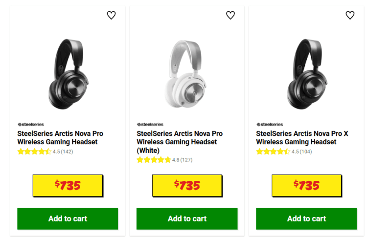 JB Hi-Fi: SteelSeries Arctis Nova Pro Wireless Headset – got it $409.50