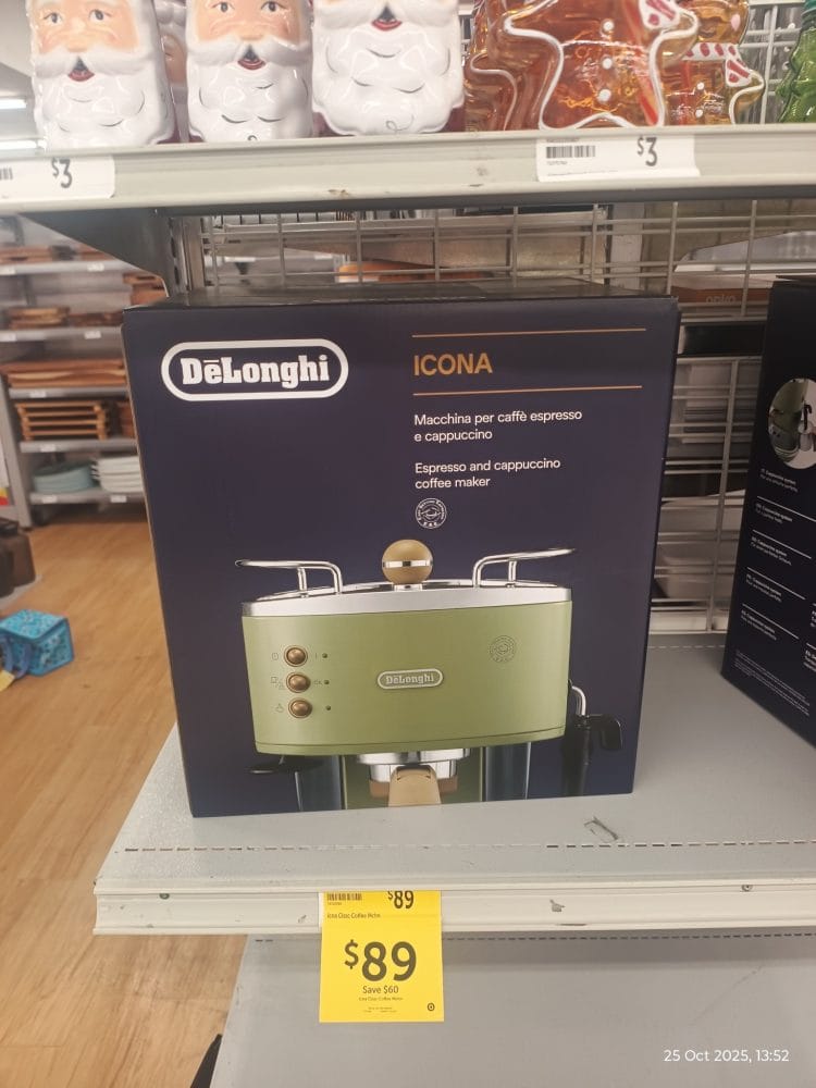 Target: DeLonghi Icona $89
