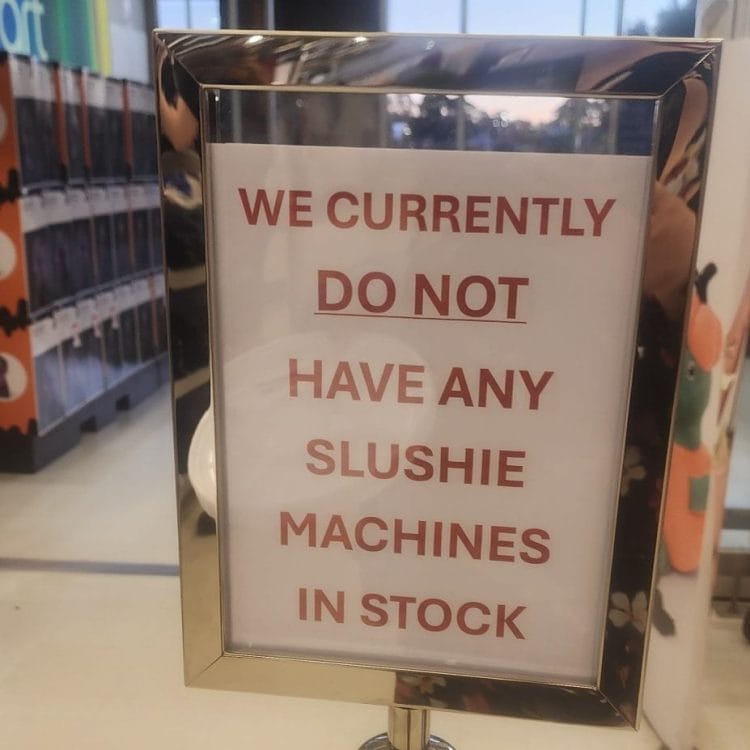 Saw this at the entrance of my local Kmart