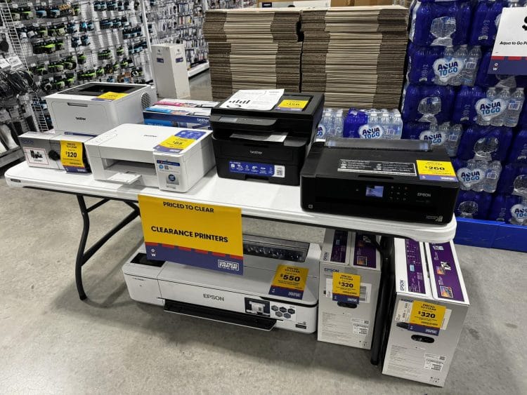 Officeworks (Kew East): Clearance Printers from $85