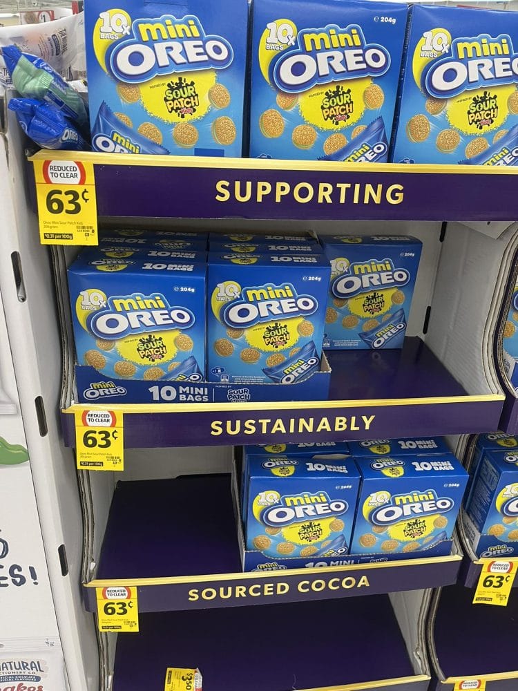 Coles (Bowral): Sour patch mini Oreo $0.63
