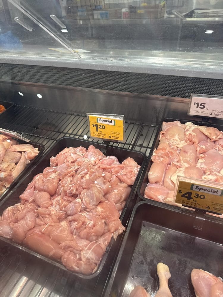 Woolworths (Munmorah): $1.20 Chicken Leg Fillets