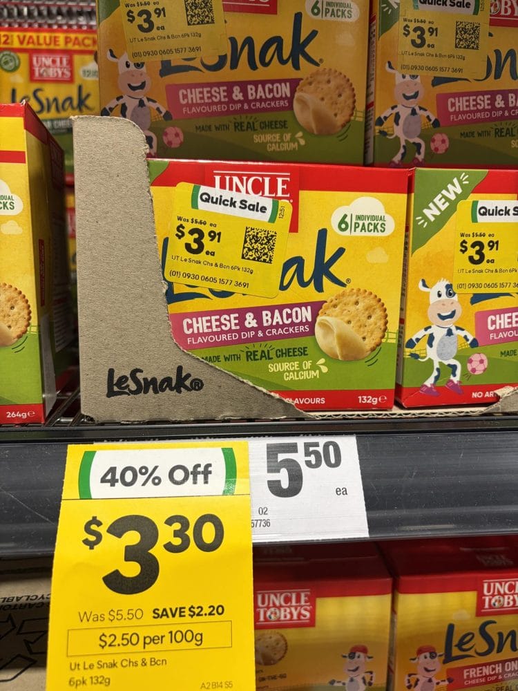 Woolies Quick Sale 😂