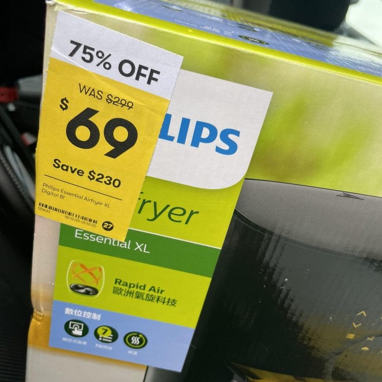 Big W: Philips Essential Airfryer XL $69