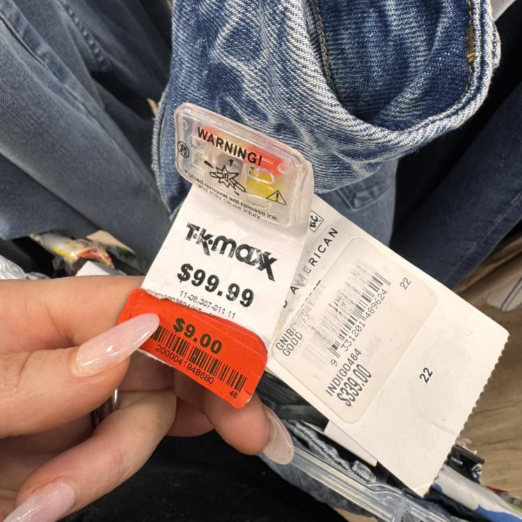 TK Maxx: Good American jeans $9.00