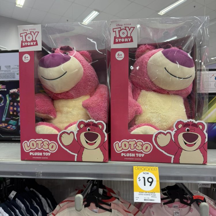 Kmart (Maitland): Disney Lotso scented plush $19