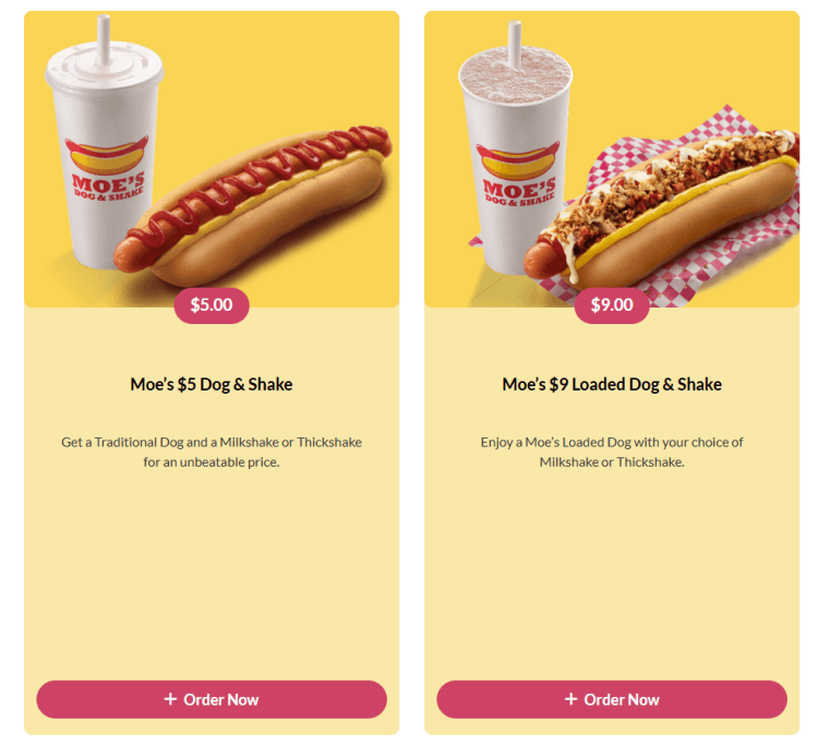 OTR: Moe’s $5 dog and shake